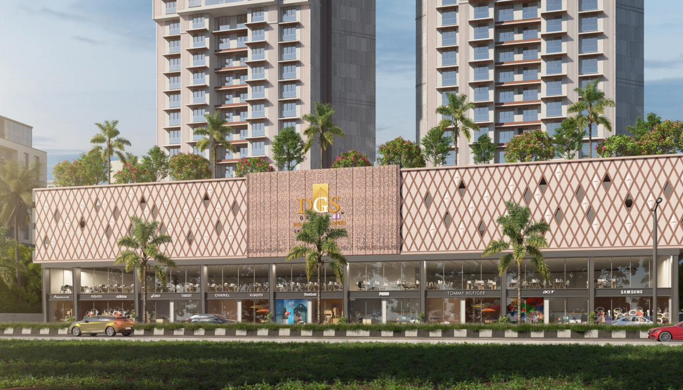 Elevation banner of DGS SHEETAL KIARA